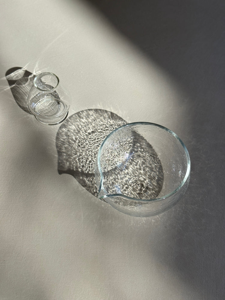 SAYURI Glass Matcha Chawan Gift Set