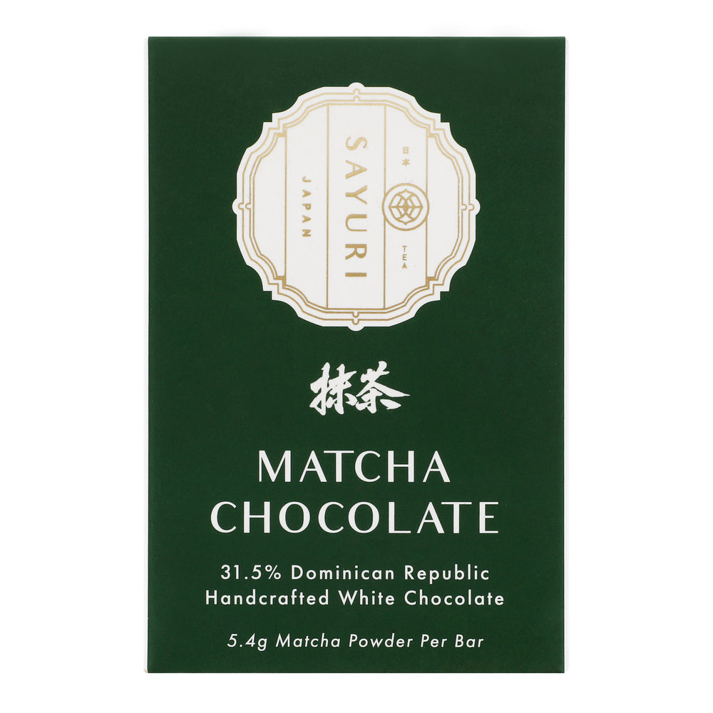 Matcha Bar Code Matcha Chocolate Bar - 54g – SAYURI
